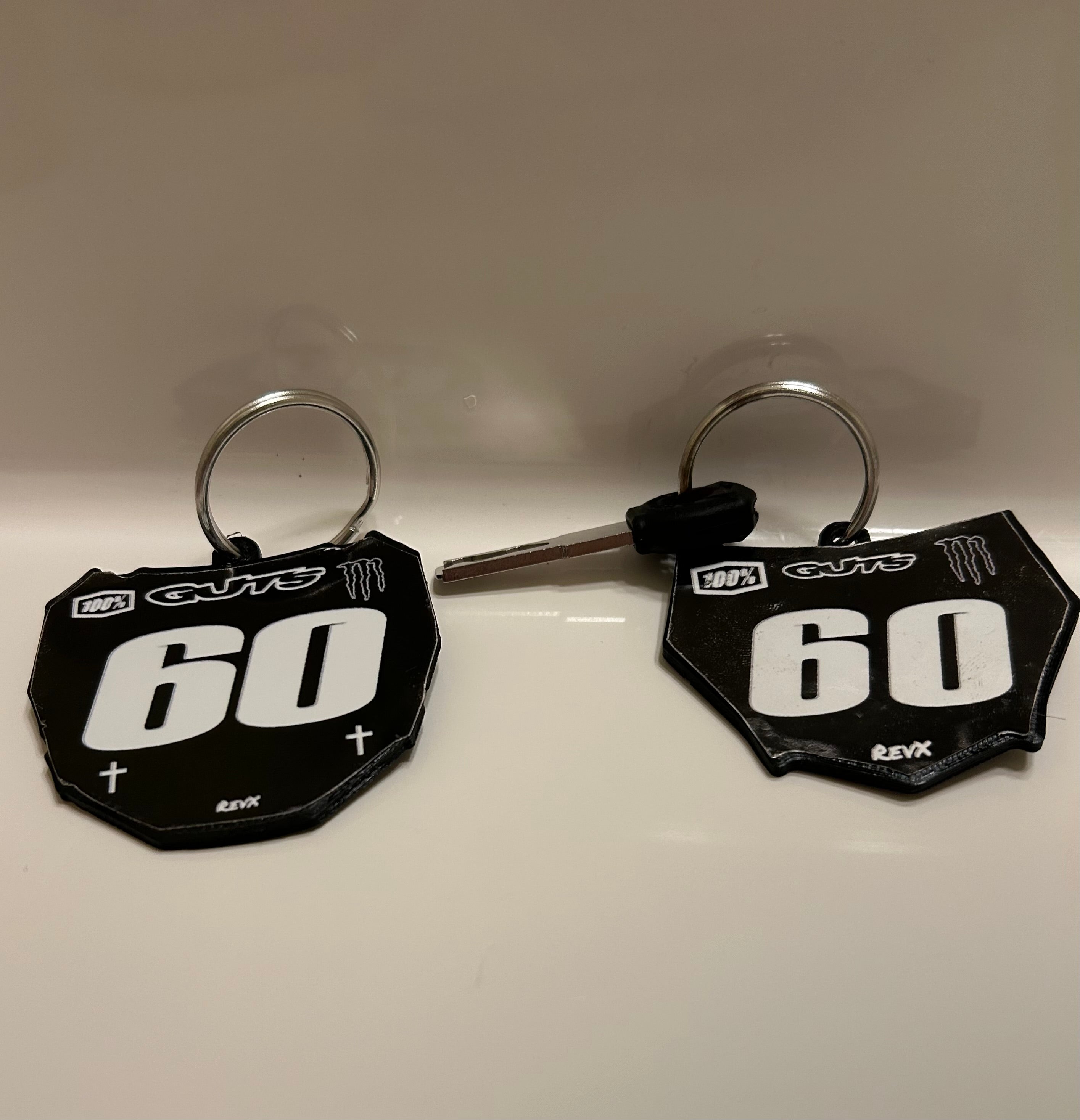 Mini plate Keychain