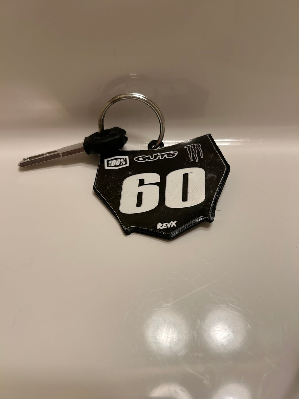 Mini plate Keychain