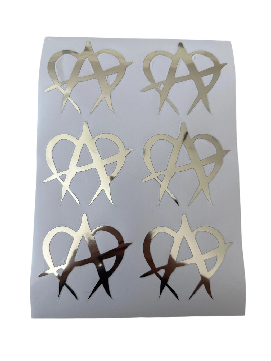 Chrome Unmanageable Stickers