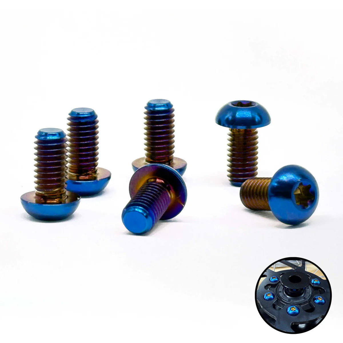 Titanium Bolts for Rear Rotor