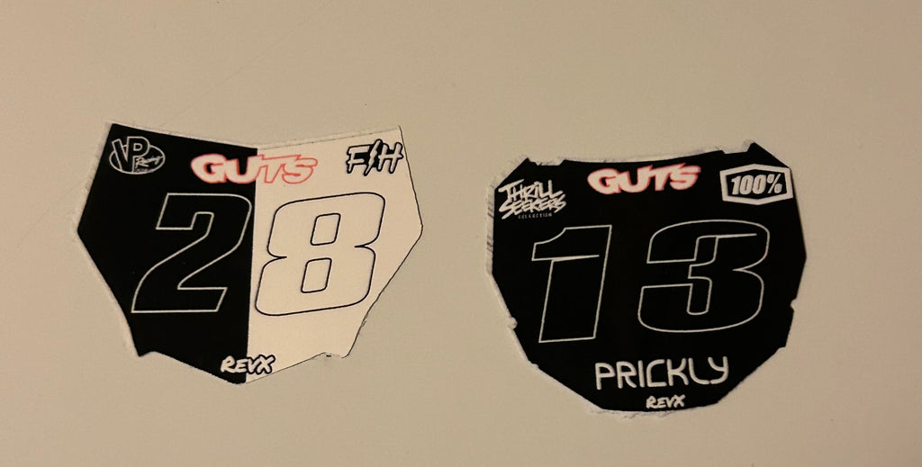 Mini Plate Decals (3pcs)